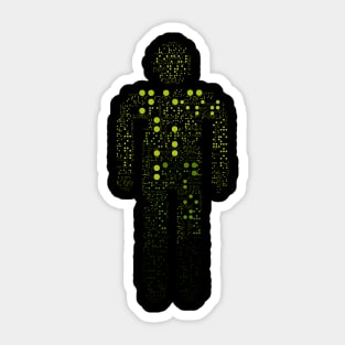 Lights Man (3) Sticker